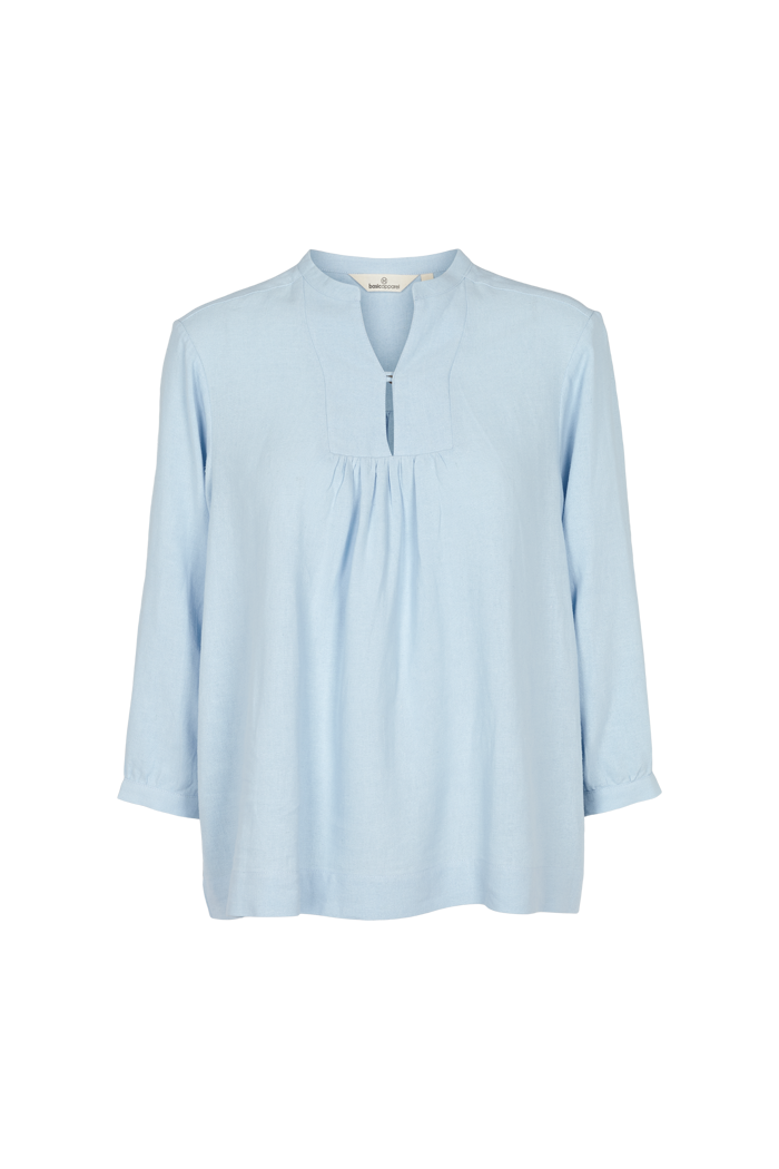 Basic Apparel Nedel Tunique Bluser 114 Cashmere Blue